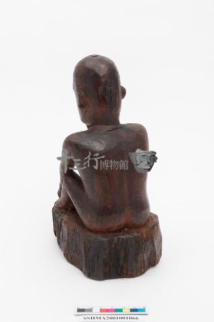 人像木雕藏品圖，第4張