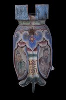 彩繪吊籃(瓜筒)藏品圖，第1張