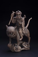 李鐵拐騎虎的圖片