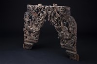 佛道人物雀替藏品圖，第2張