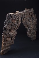 佛道人物雀替藏品圖，第4張