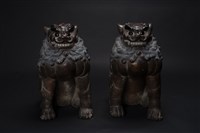 獅子(一對)藏品圖，第1張