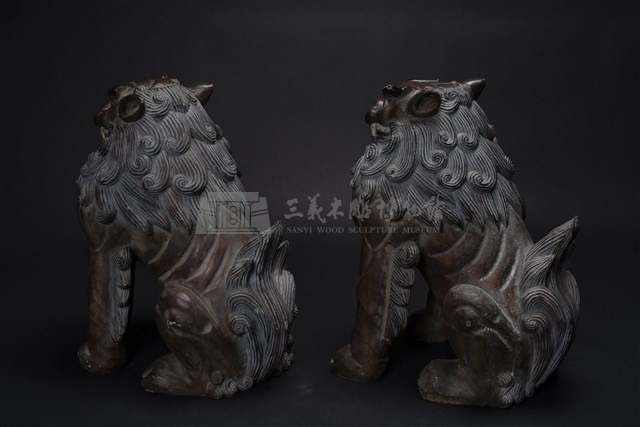 獅子(一對)藏品圖，第3張