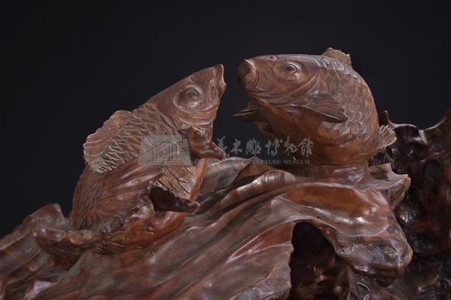 木雕年年有餘藏品圖，第3張