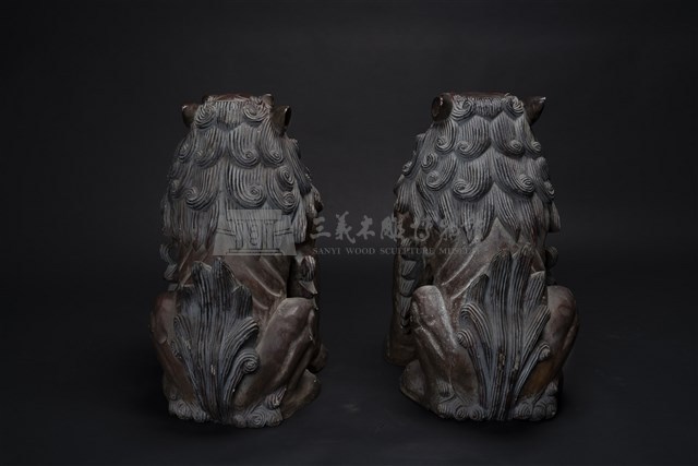 獅子(一對)藏品圖，第4張