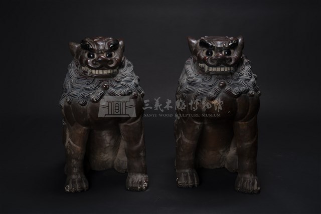 獅子(一對)藏品圖，第1張