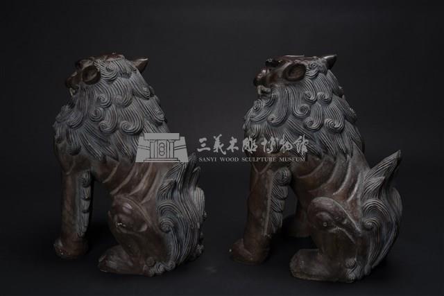 獅子(一對)藏品圖，第3張