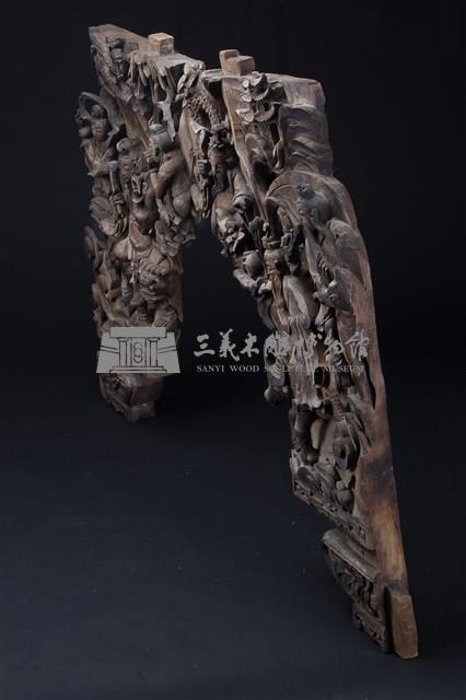 佛道人物雀替藏品圖，第3張