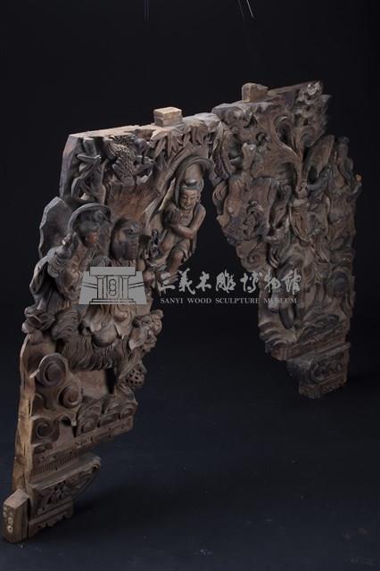 佛道人物雀替藏品圖，第4張