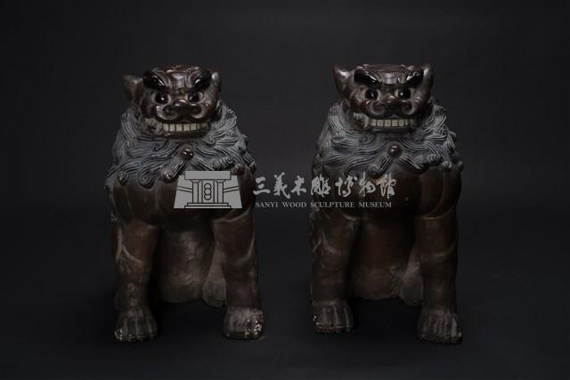 獅子(一對)藏品圖，第1張