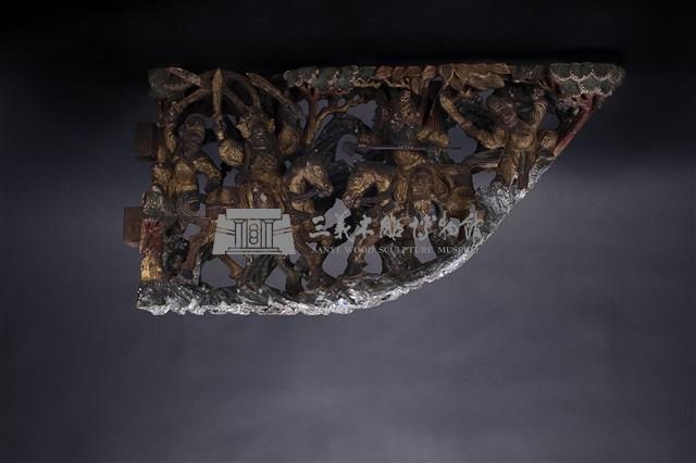 梁柱上之插角藏品圖，第1張