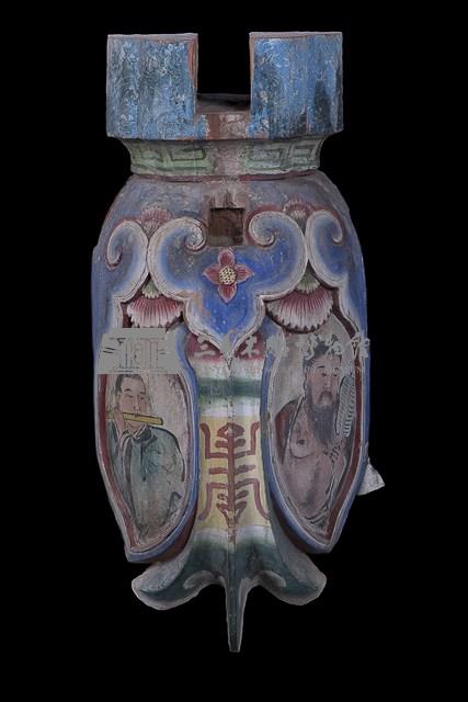 彩繪吊籃(瓜筒)藏品圖，第1張