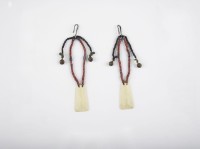 梯形貝片珠串耳飾藏品圖，第4張