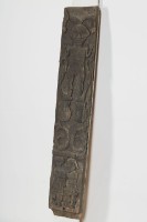 排灣族屋豎板（柱）、木雕板藏品圖，第2張