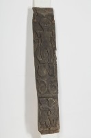 排灣族屋豎板（柱）、木雕板藏品圖，第5張