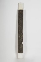 排灣族屋豎板（柱）、木雕屋柱藏品圖，第1張