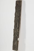 排灣族屋豎板（柱）、木雕屋柱藏品圖，第2張