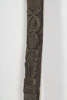 排灣族屋豎板（柱）、木雕屋柱藏品圖，第2張