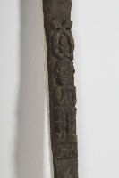 排灣族屋豎板（柱）、木雕屋柱藏品圖，第4張