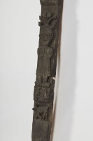 排灣族屋豎板（柱）、木雕屋柱藏品圖，第2張