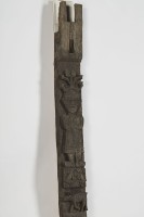 排灣族屋豎板（柱）、木雕屋柱藏品圖，第4張