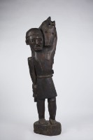 人像雕刻、木雕人像藏品圖，第1張