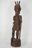 排灣木雕人像、木雕人像藏品圖，第2張