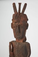 排灣木雕人像、木雕人像藏品圖，第3張