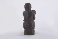 木雕像抱子、木雕人像-抱子藏品圖，第2張