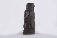 木雕像抱子、木雕人像-抱子藏品圖，第3張