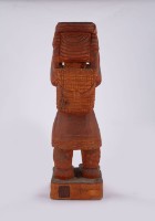 木雕人像-女像藏品圖，第2張