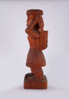 木雕人像-女像藏品圖，第3張