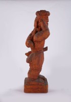 木雕人像-男像藏品圖，第4張