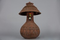 陶製檯燈藏品圖，第1張