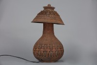陶製檯燈藏品圖，第2張