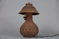 陶製檯燈藏品圖，第3張
