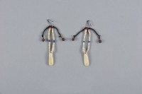 耳墜、貝片串珠耳飾藏品圖，第4張