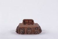 陶製置物盒-蓋藏品圖，第6張