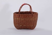 籐編菜籃、籐籃藏品圖，第2張