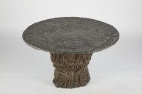 石刻圓桌、石雕桌藏品圖，第2張