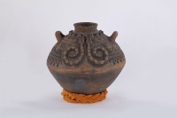 排灣當代工藝陶壺藏品圖，第2張