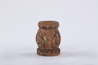 雕刻木臼藏品圖，第3張