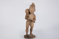 木雕人像藏品圖，第1張