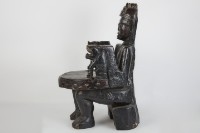 原住民工藝雕刻椅藏品圖，第3張
