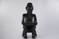 原住民工藝雕刻椅藏品圖，第1張