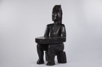 原住民工藝雕刻椅藏品圖，第4張