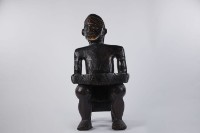 原住民工藝雕刻椅藏品圖，第1張