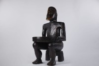 原住民工藝雕刻椅藏品圖，第4張