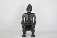 原住民工藝雕刻椅藏品圖，第1張