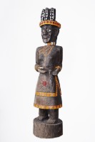 木雕人像（女）藏品圖，第3張